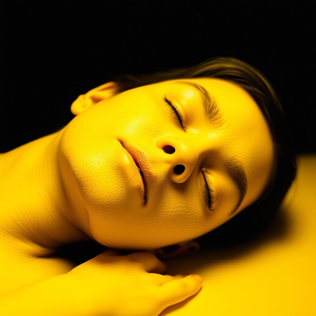 AI-Generated Image of Jaundice