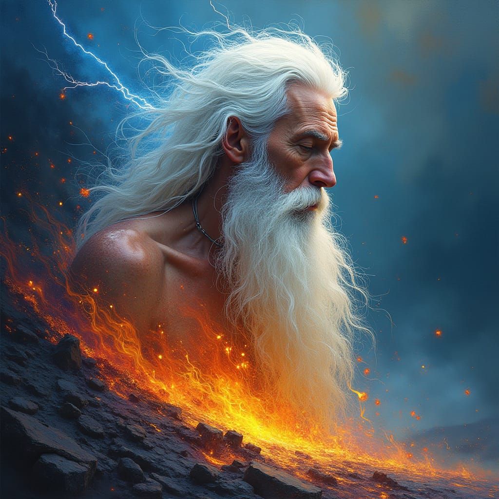 Ethereal Time Melts into the Earth in Vibrant, Dreamlike Col...