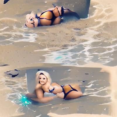 AI Image from a Blank Prompt