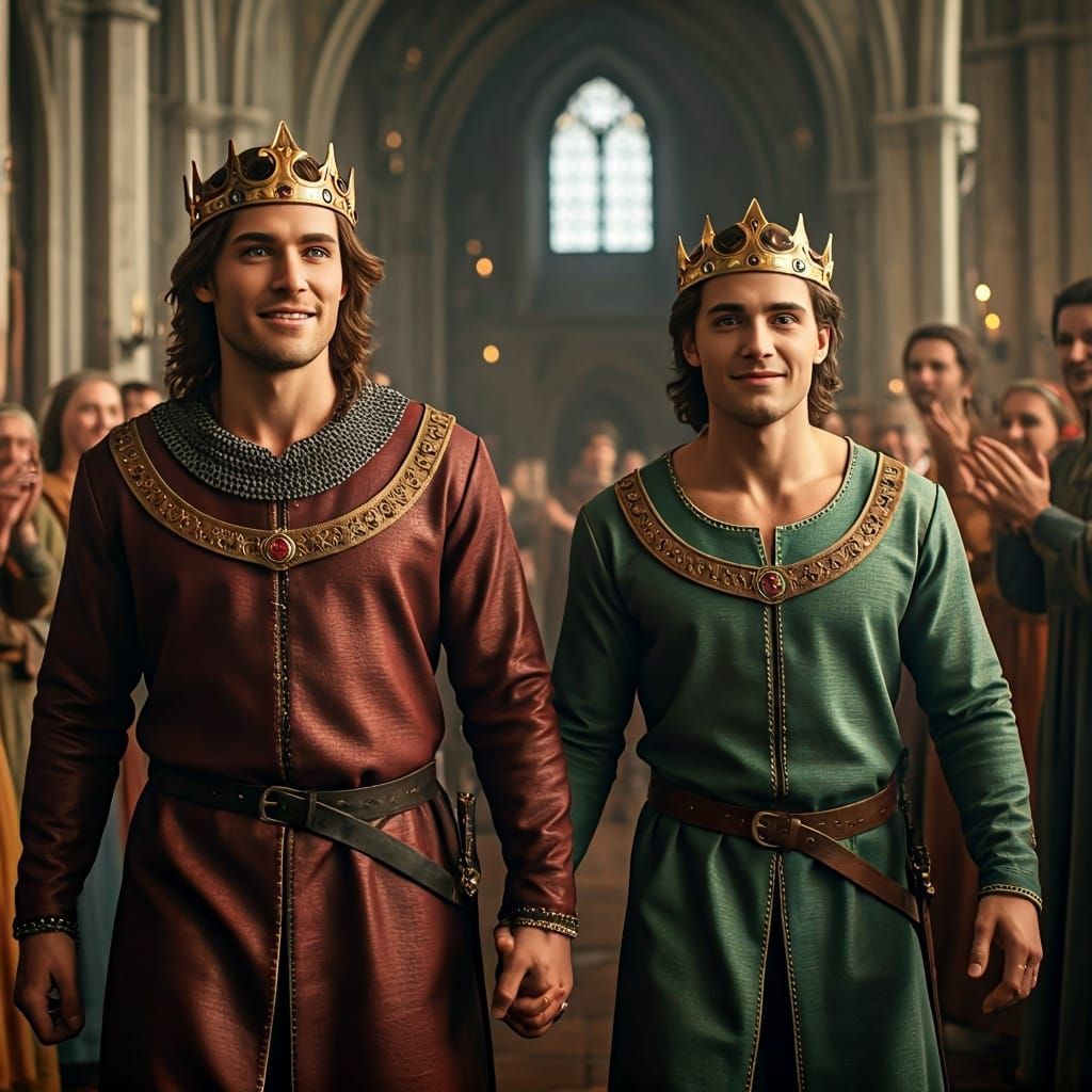 Gay Princes in Medieval Kingdom: A Royal Romance