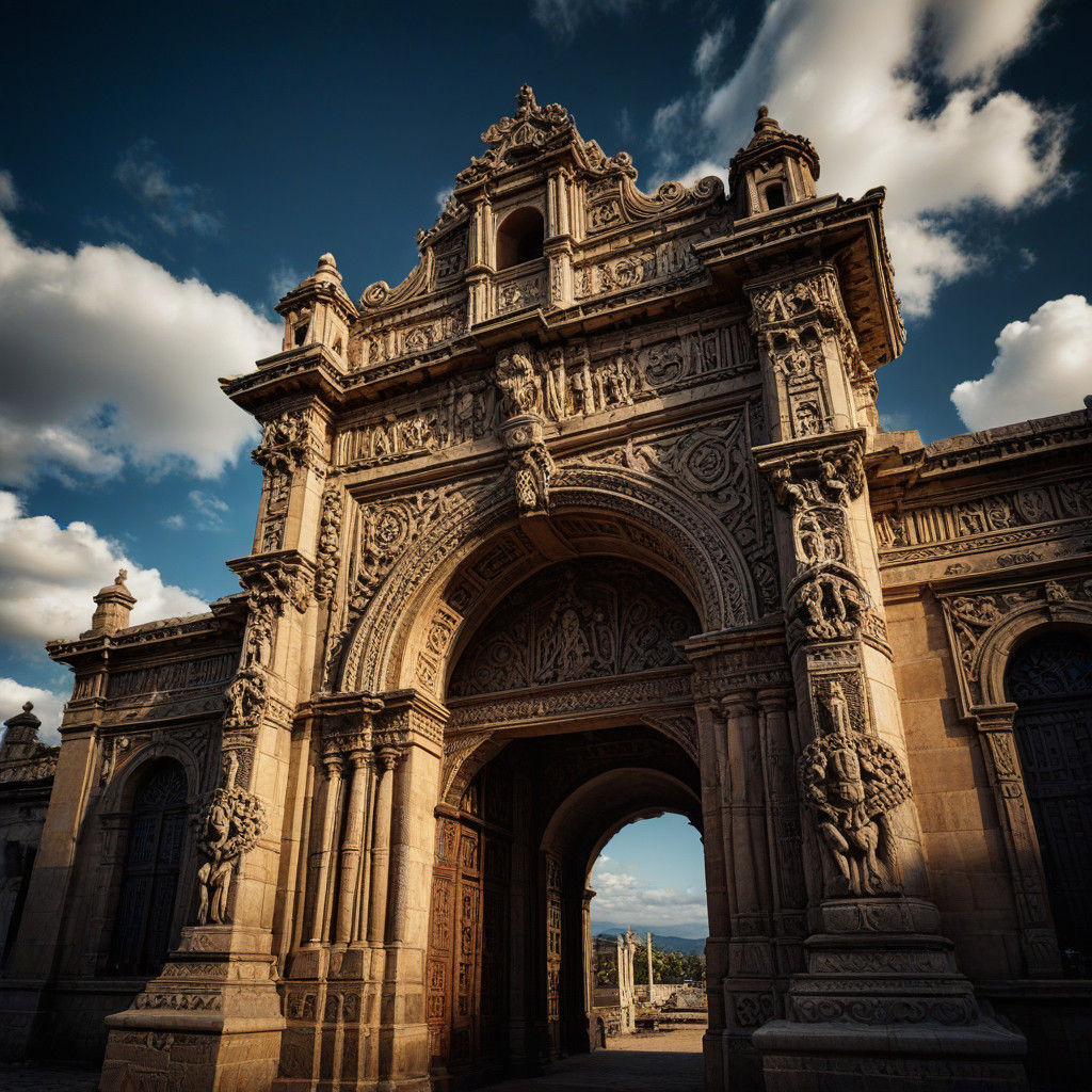 Hyper-Realistic Portal de Belen in Mexico