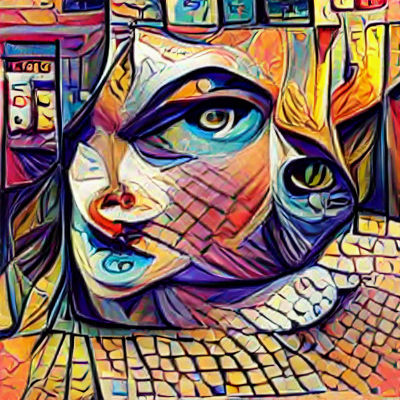 Vibrant Pop Art Style AI Image