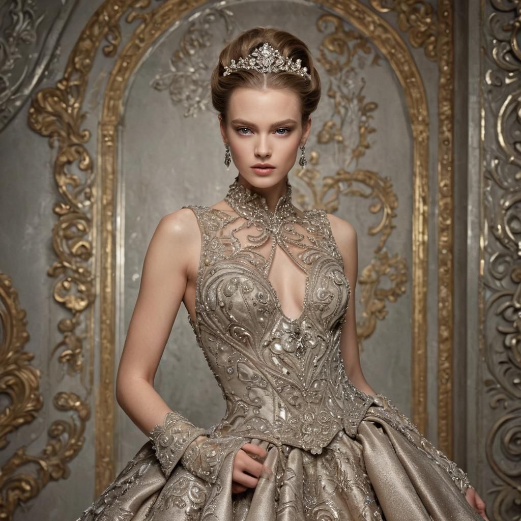 Elegant Haute Couture Fashion