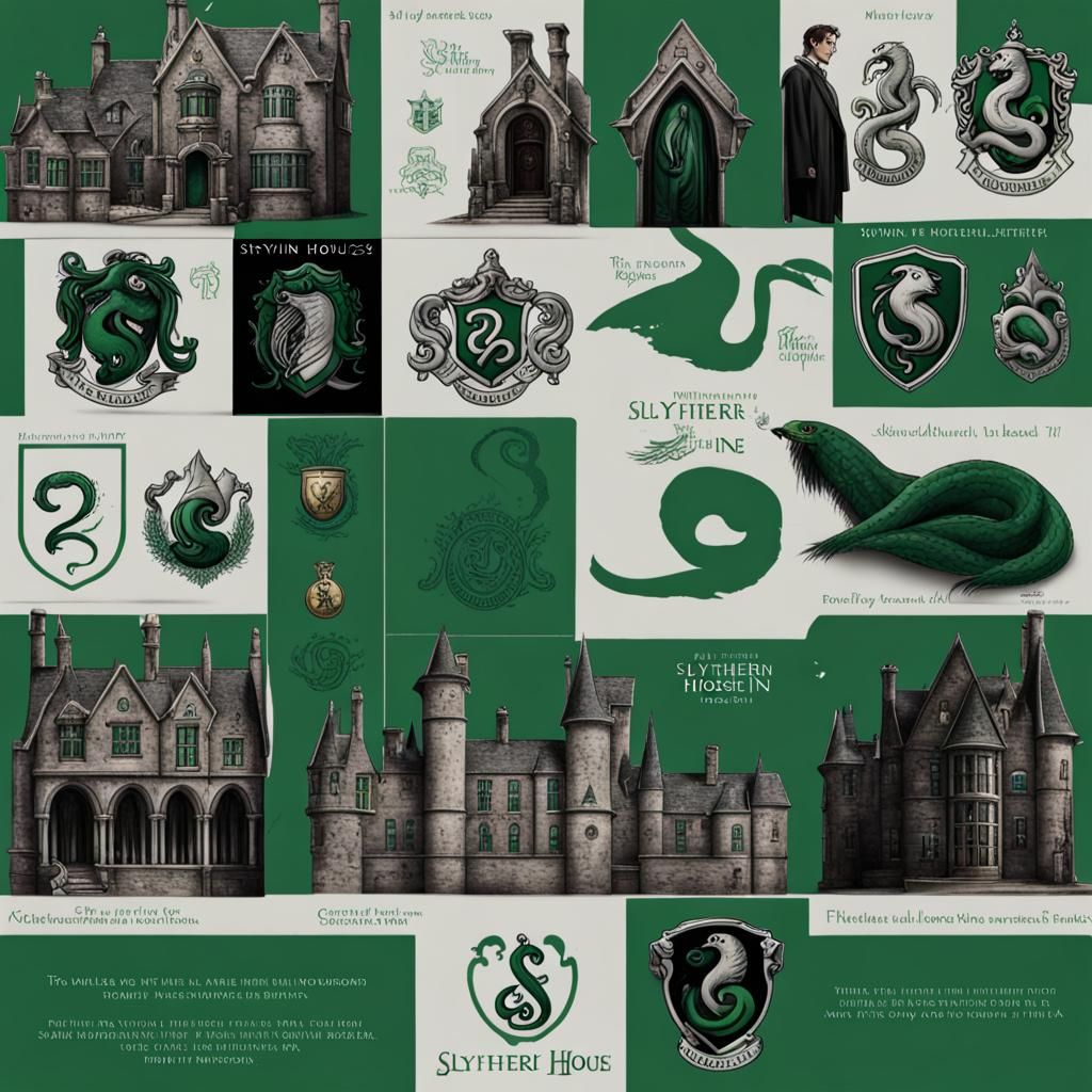 Slytherin House Emblematic Representation
