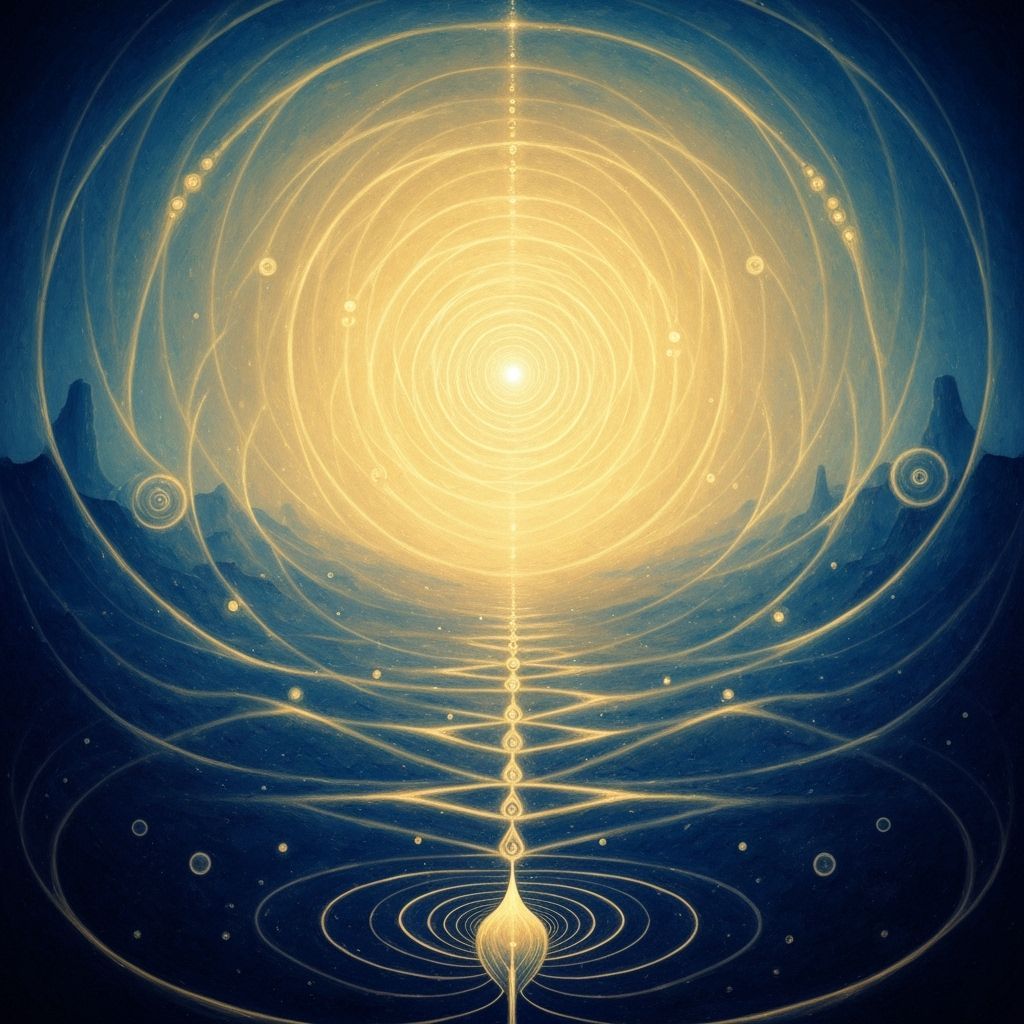 Soul Awakening in Ethereal Light