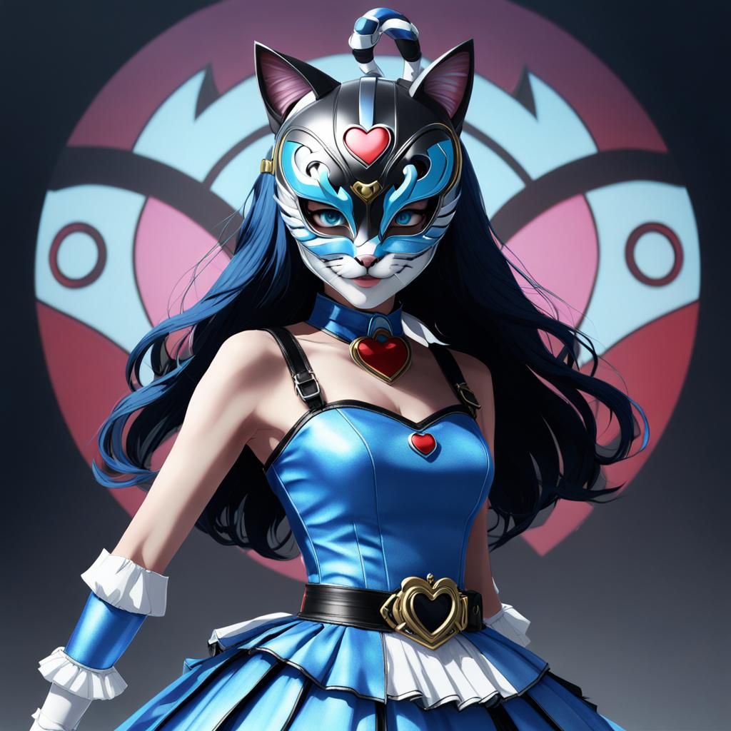 Kamen Rider Alice in Wonderland: 3D Anime Art