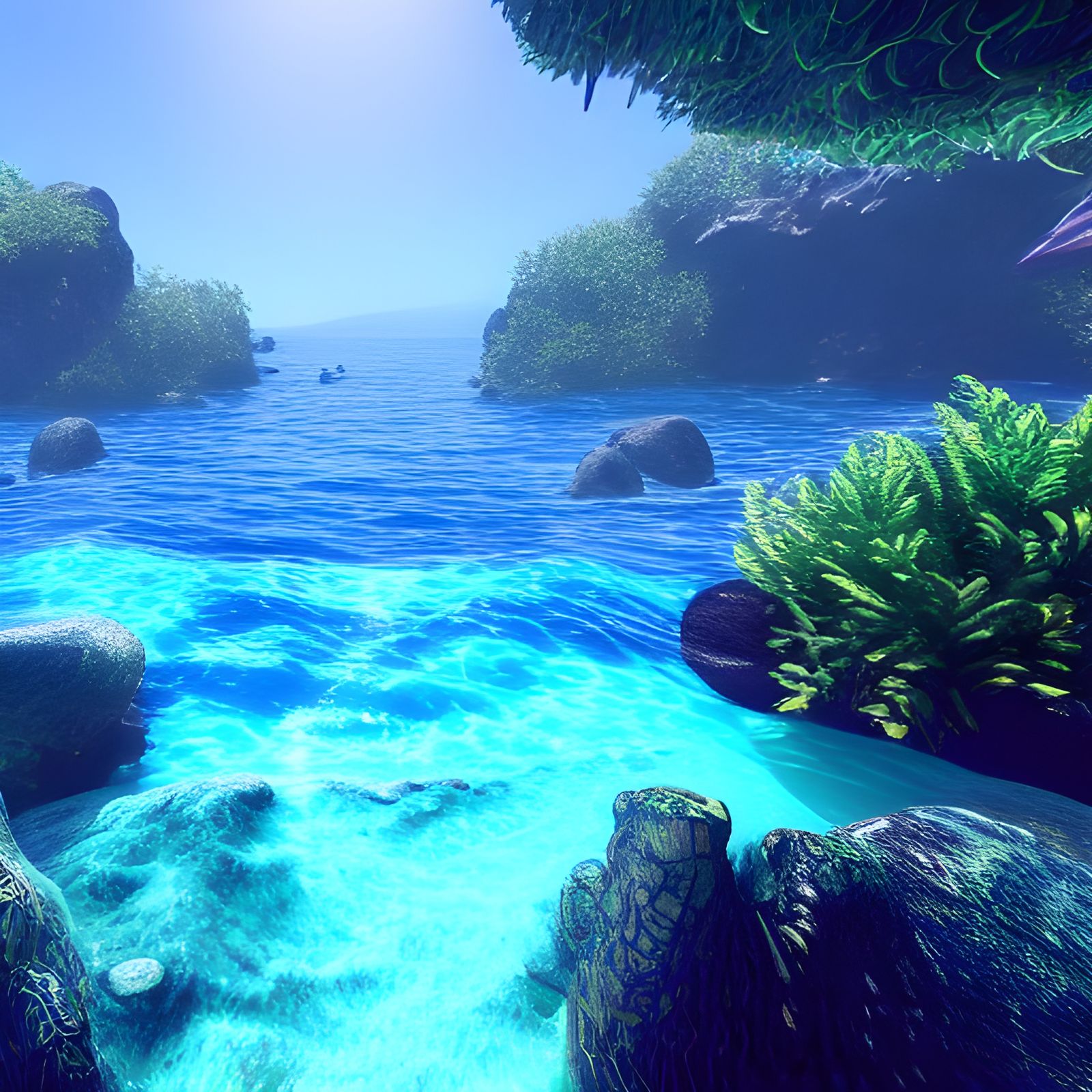 Crystal Cove Underwater Paradise in 8K Resolution