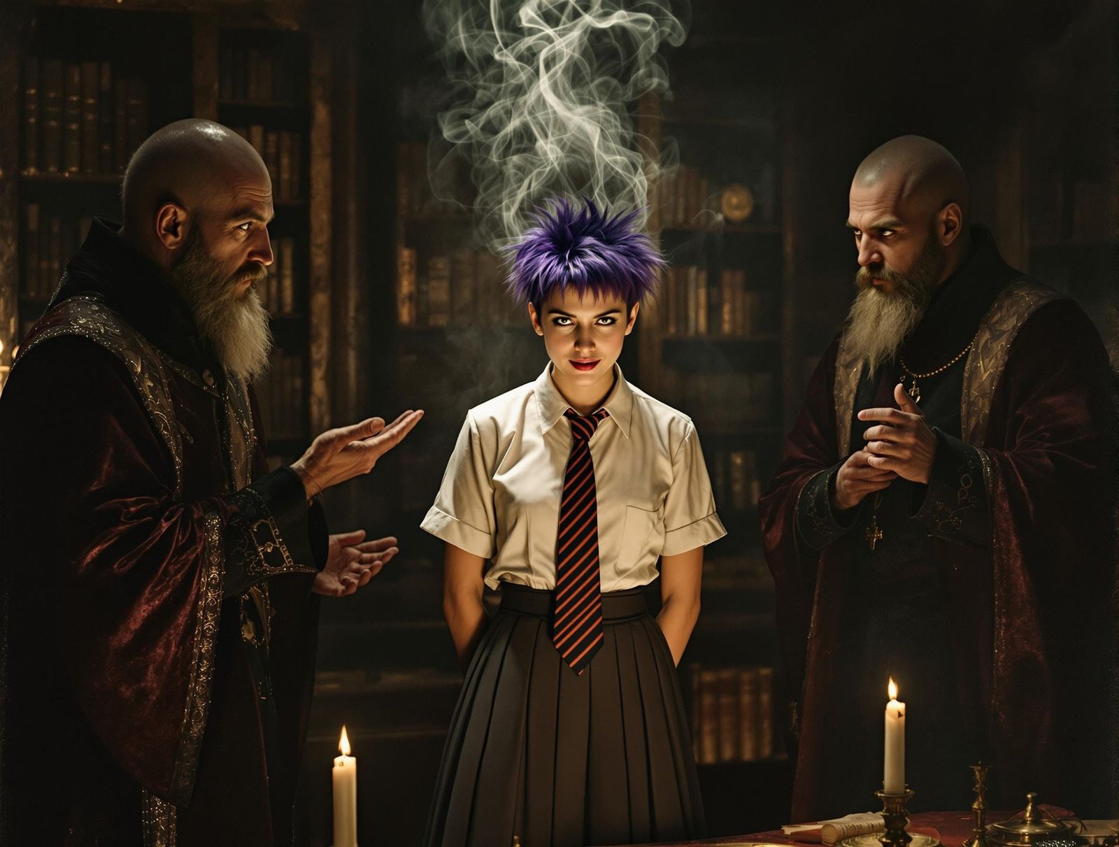 Elizabethan Conjurers Summon a Mysterious Punk Spirit