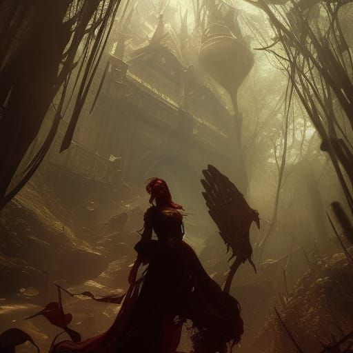 Dark Fantasy Twisted Wonderland Concept Art