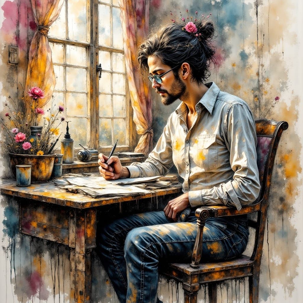 <lora:Terre et impression:1.0> <lora:Réalité abstraite:1.0> ...