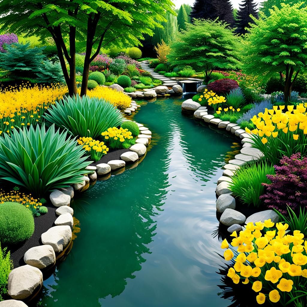 Four Rivers Flowing from Eden