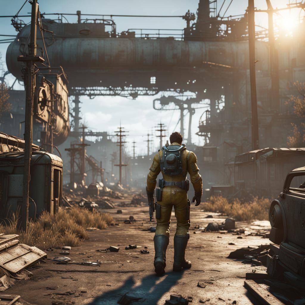 Fallout 4 Inspired 3D Game Cinematic