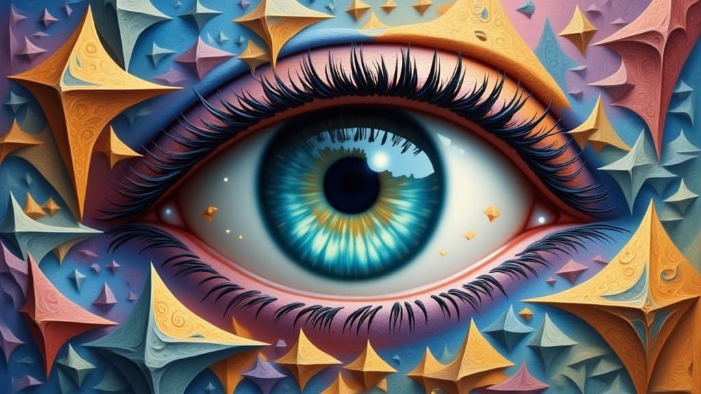 Abstract Conceptual Art Style Image