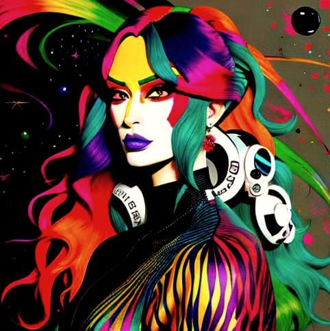 AI Generated Orbital Concept Image