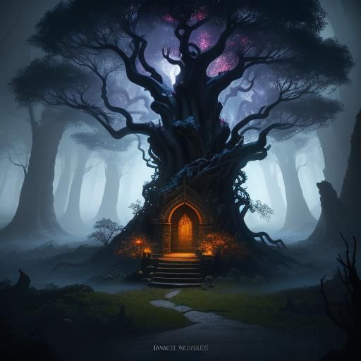 Magical Land Beyond the Oak Doorway