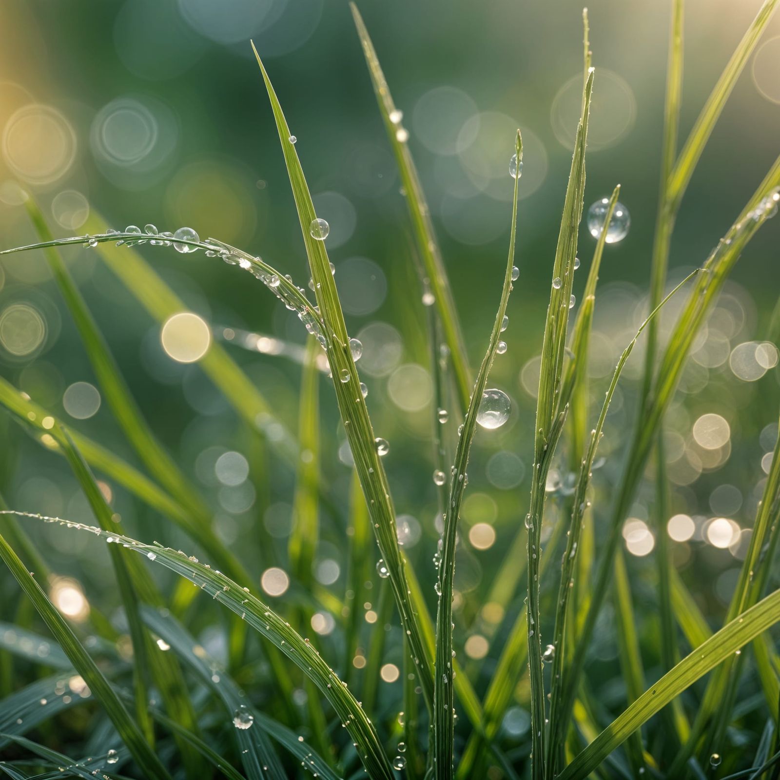 Lush Green Grass Texture Photography