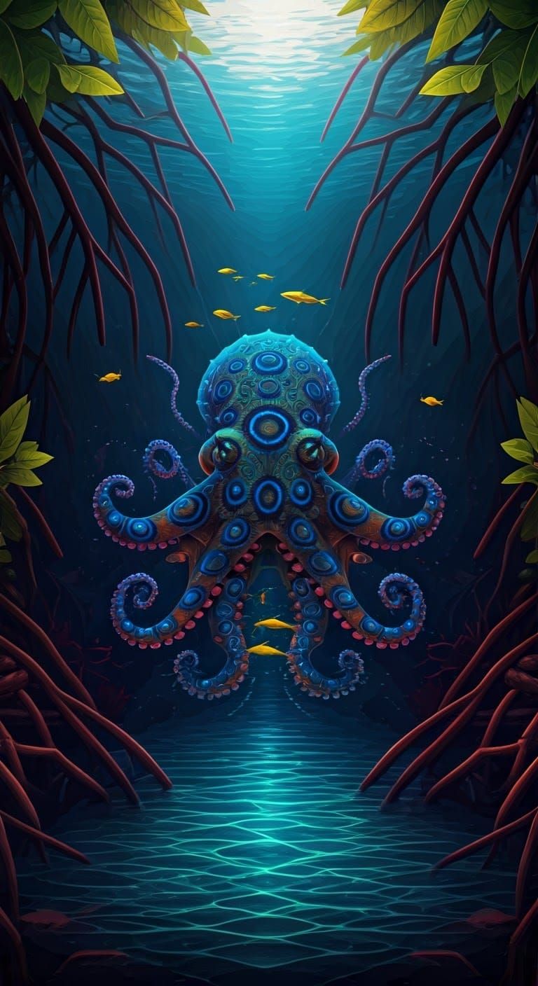 Electric Dreamscape in Neo-Geo Void-Pop Style