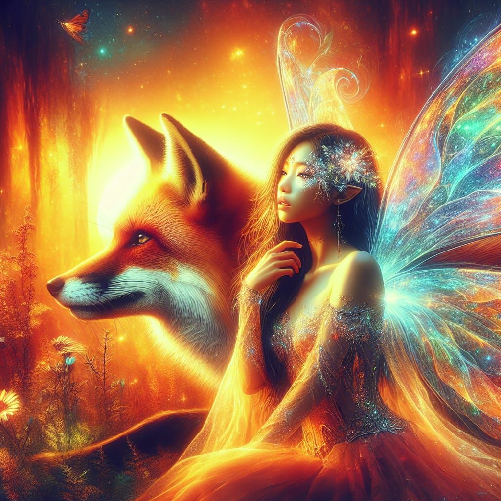 Summer Fairy and her friend