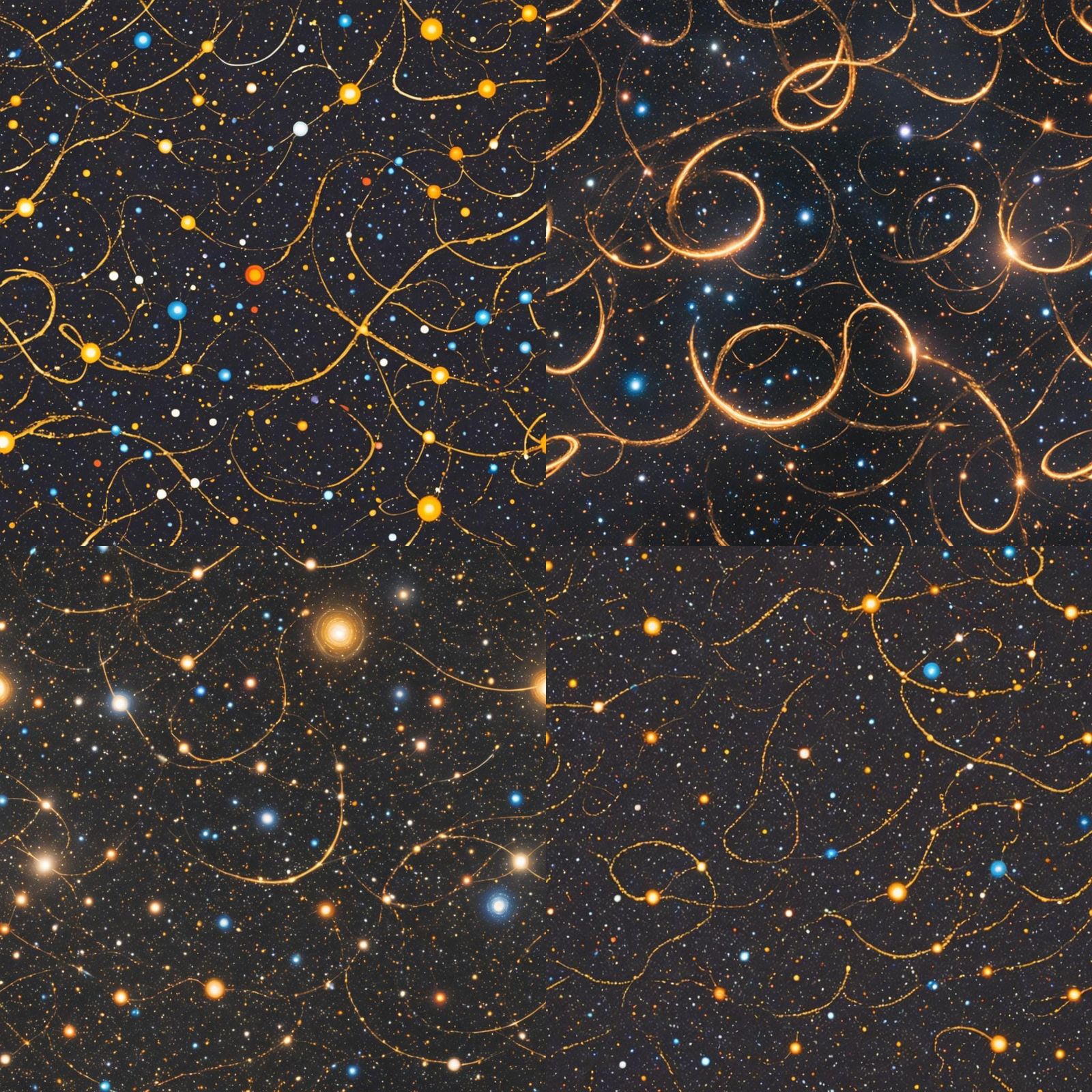 Abstract Universe: AI Generated Infinity