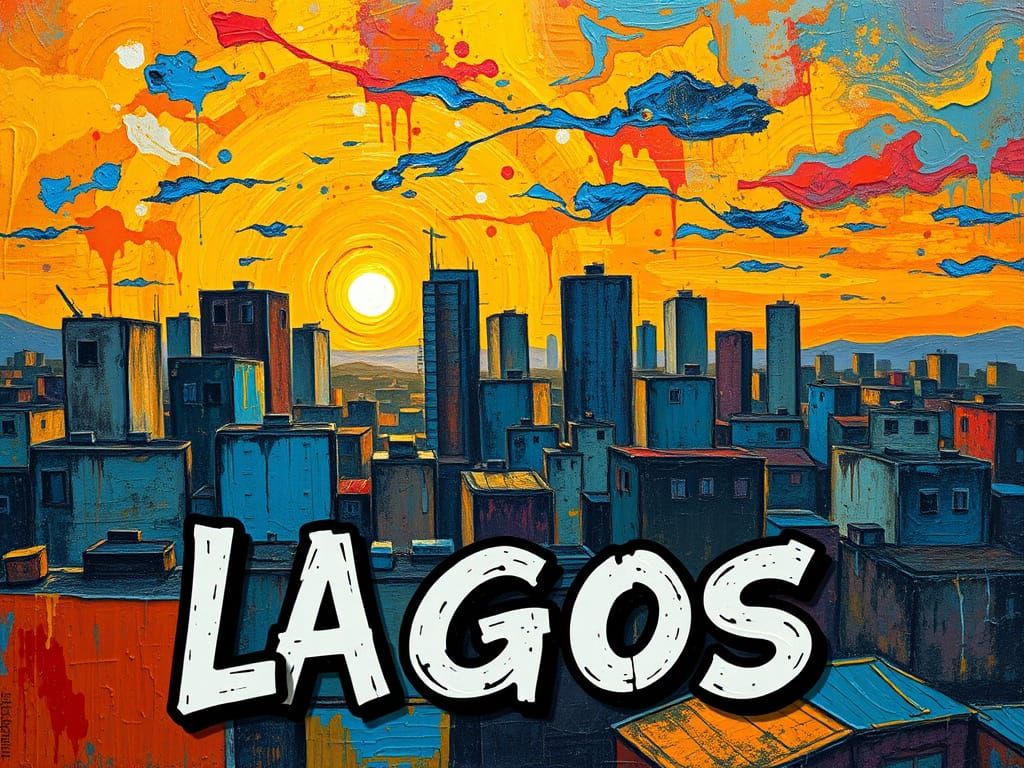 This is Lagos, Nigeria.