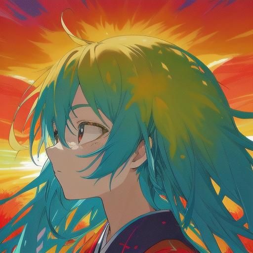 Hatsune Miku in Maasai Shuka, Anime Key Visual