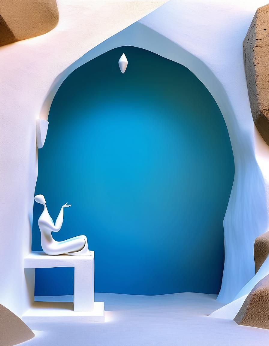 Cycladic Face with Arrhythmic Expression