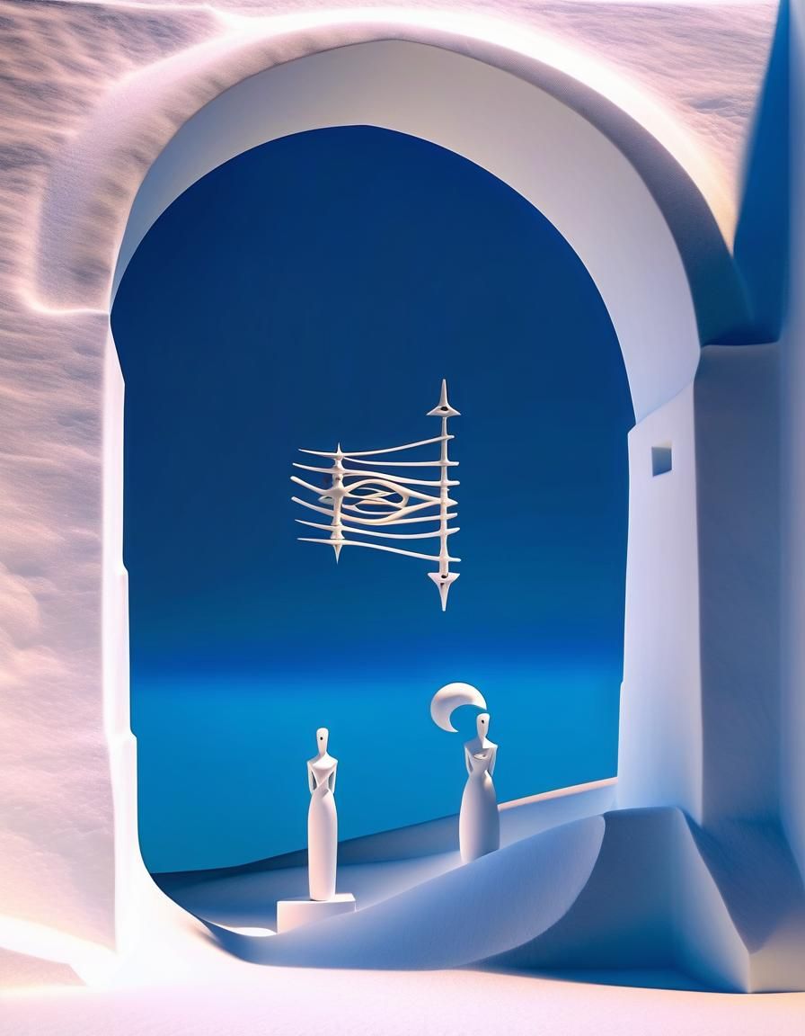 Cycladic Face: Masterpiece of Arrhythmic Expression