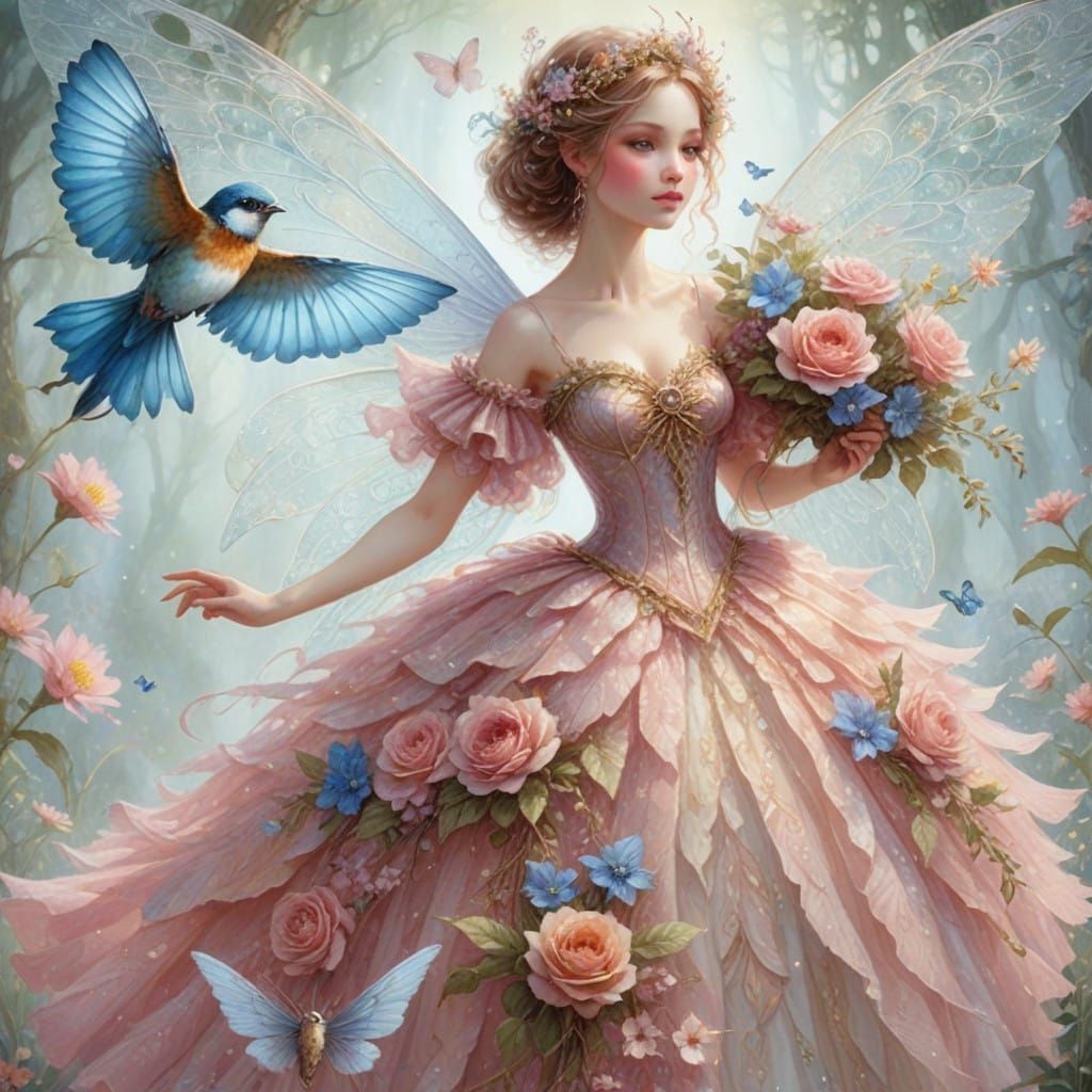 Rosy fairy
