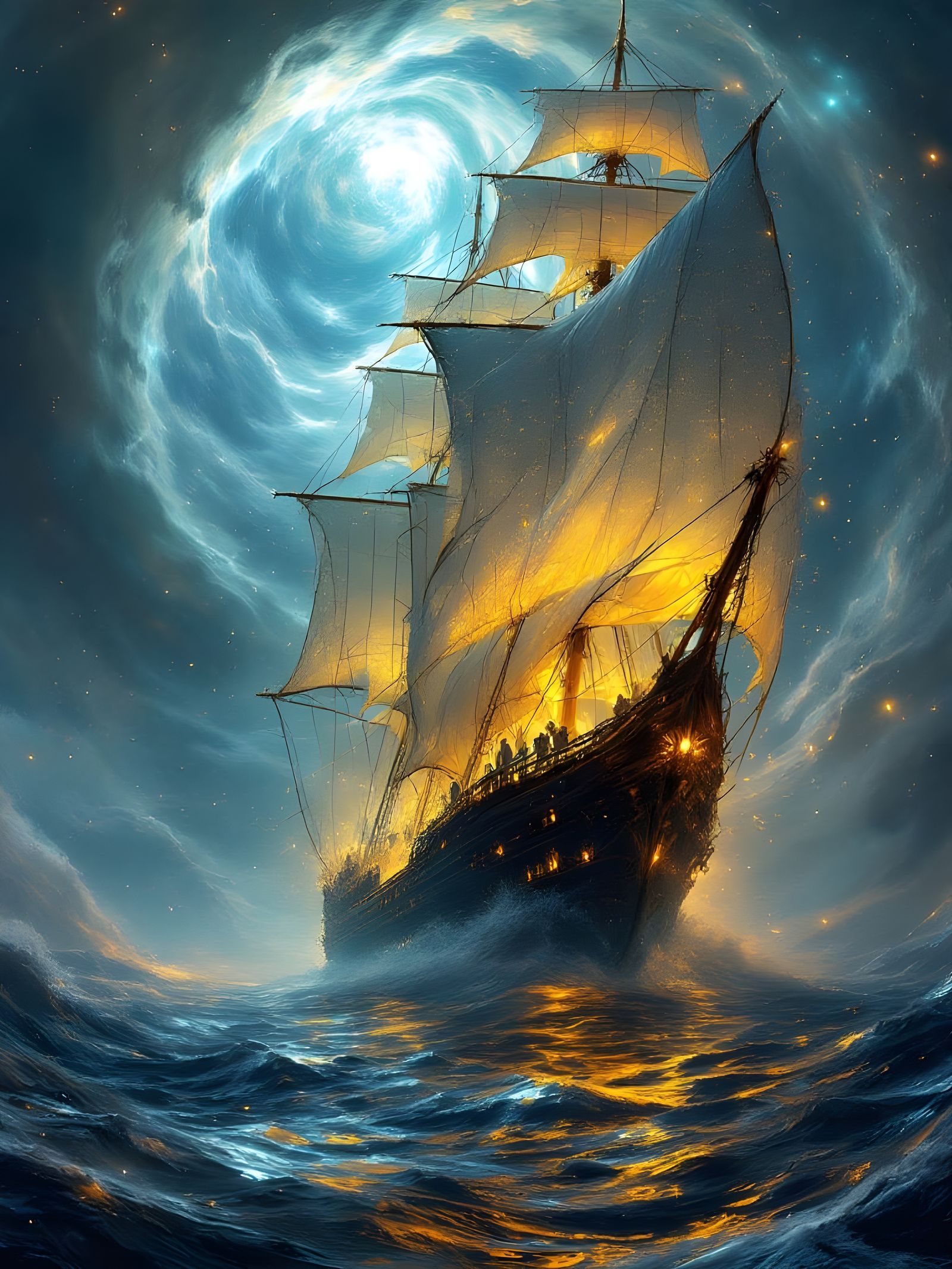 The time warp ship