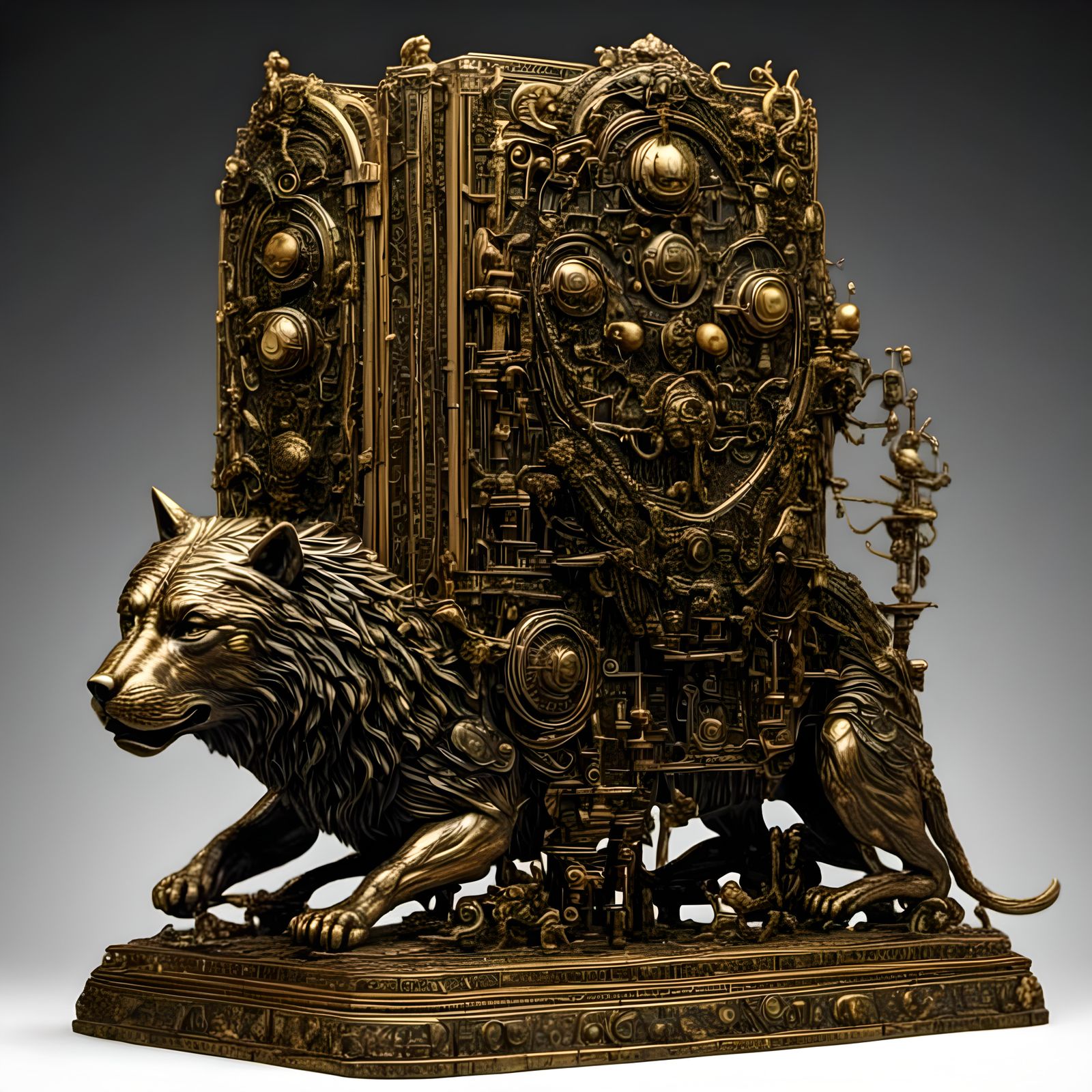 Harmonious Creatures in a 3D Rendered Art Style