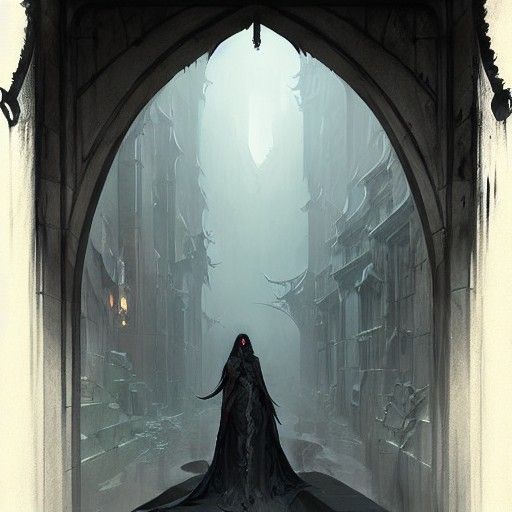 Sinister Shadowgate by Greg Rutkowski