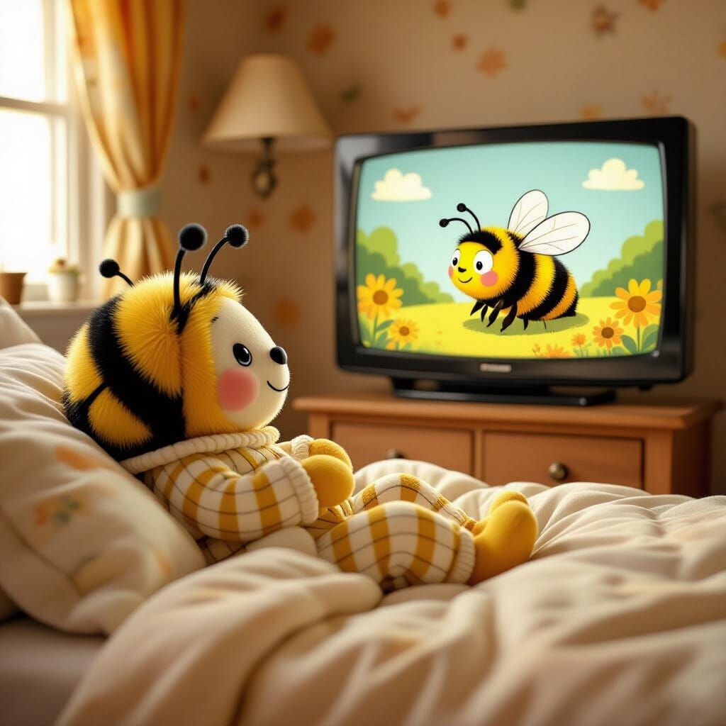 Sleepy Bumblebee's Bedtime Bee Show