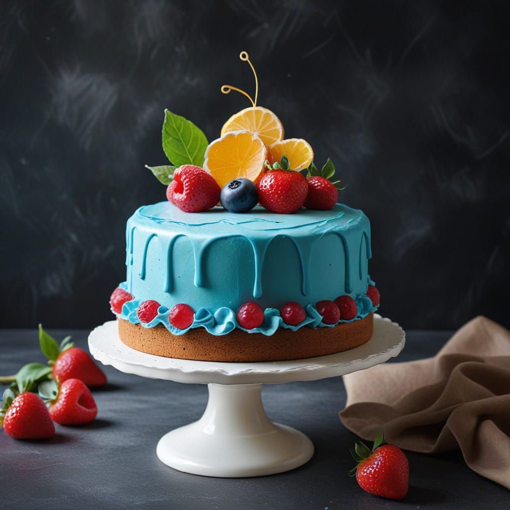 Delicious Cake Hat Still Life