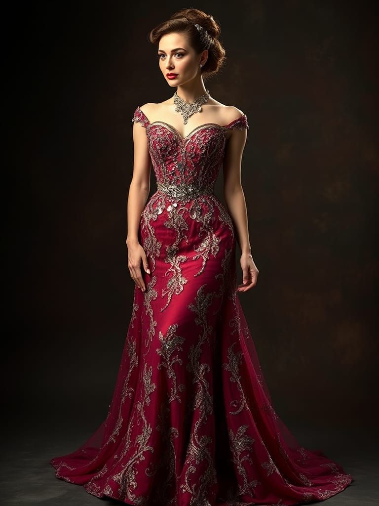 Hollywood Glamour: 1950s Gown as Wearable Art