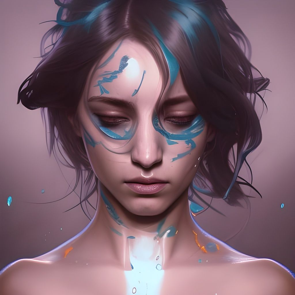 Pisces Portrait in Artgerm Style