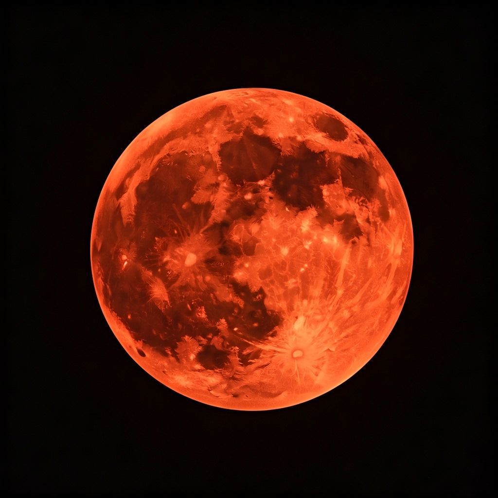 Red Sun and Moon Synesthesia