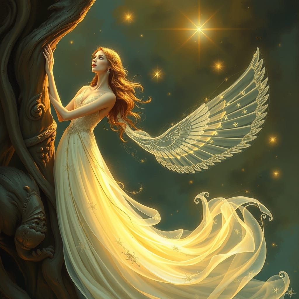 Ethereal Enchantment Awaits in Futuristic Hues