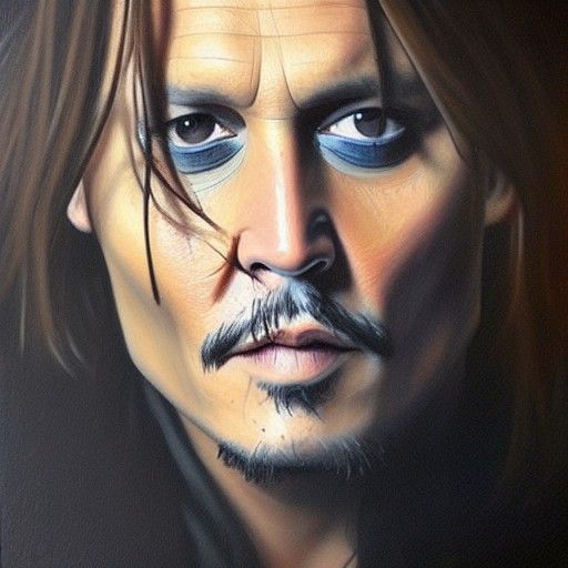 Portrait in Oil Painting Style