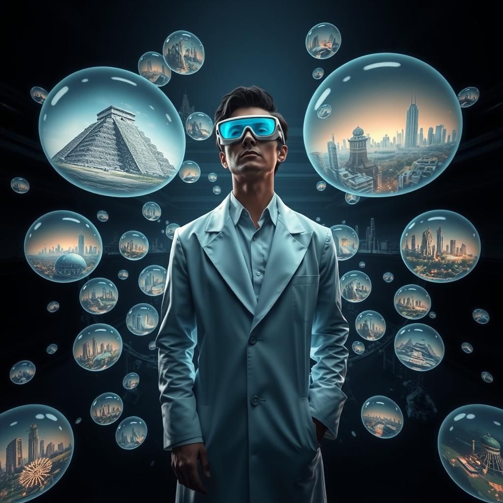 Scientist's AR Glasses Show Past and Future