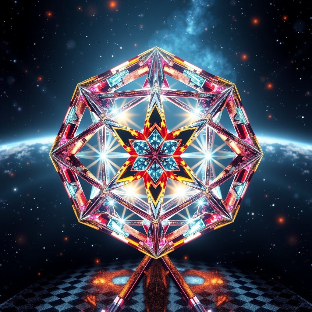 Infinity diamond of final stellation