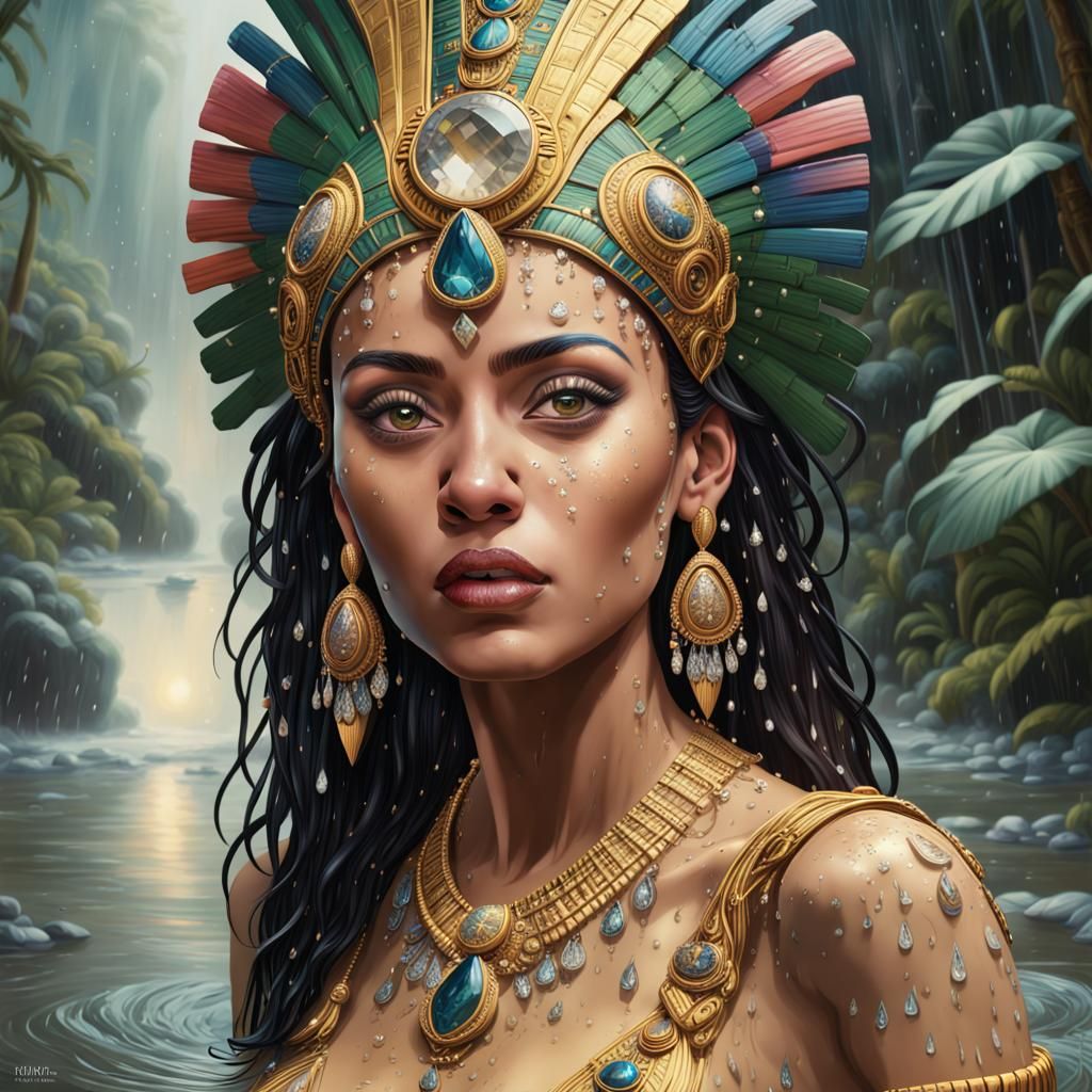 Rainforest Abundance Goddess 🌊