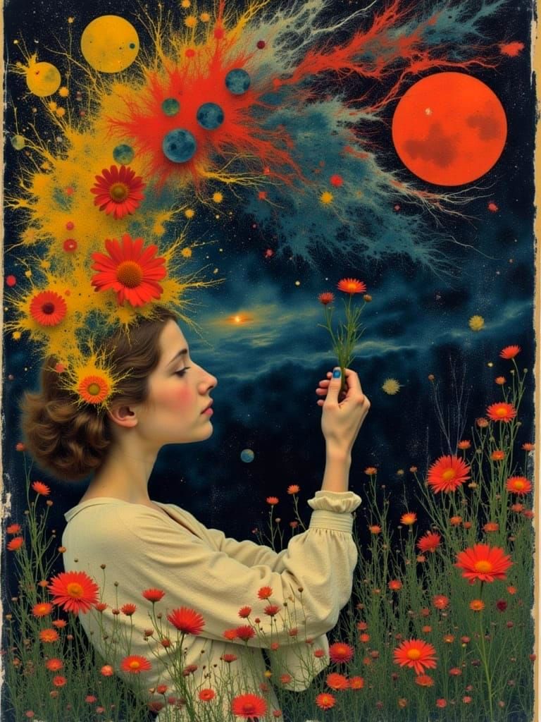 Baroque Whimsical Creatures in Dreamlike Style