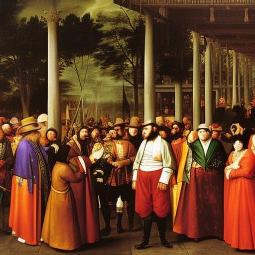 Vampire Grocery Store: An Oil Painting