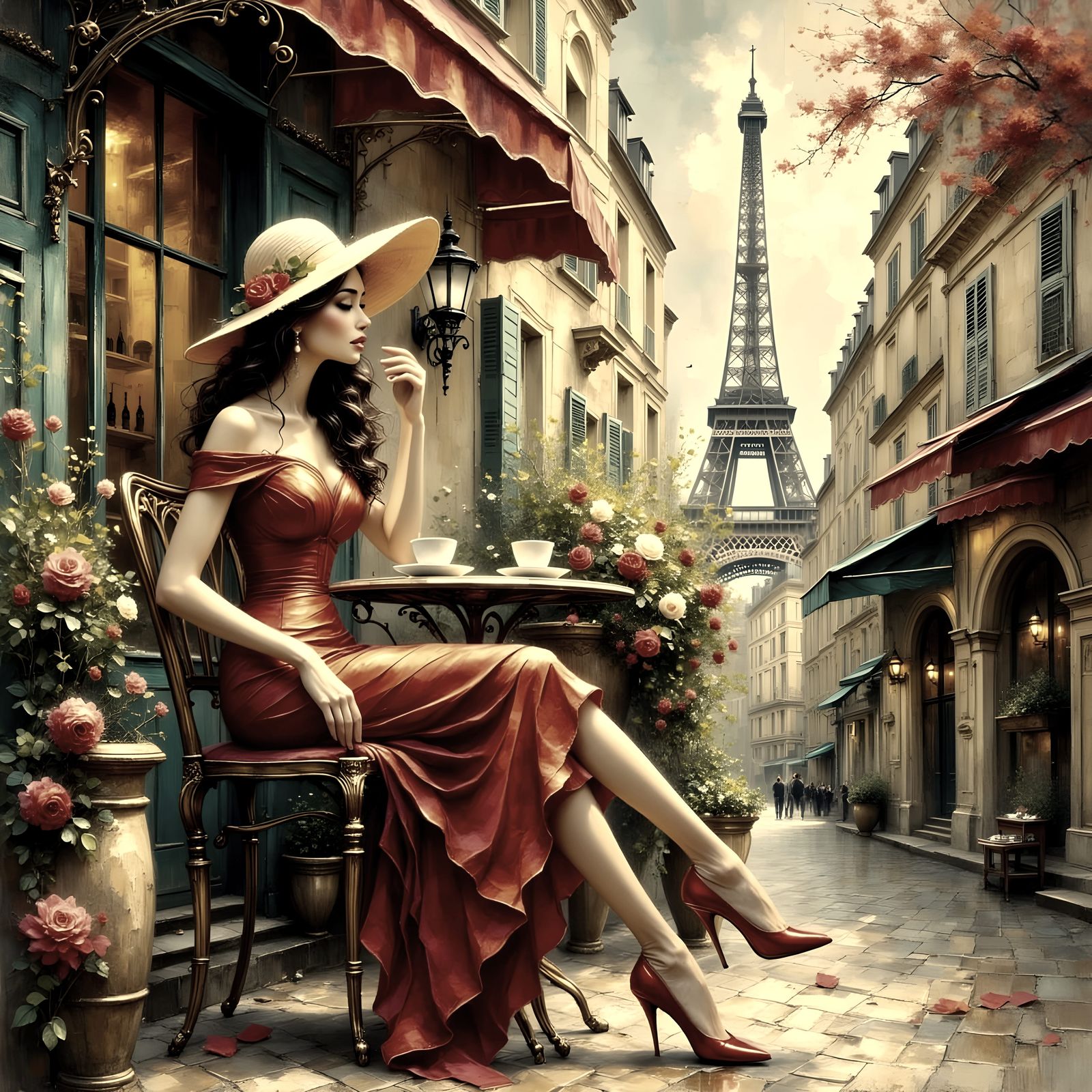 A coffee break in Paris 8