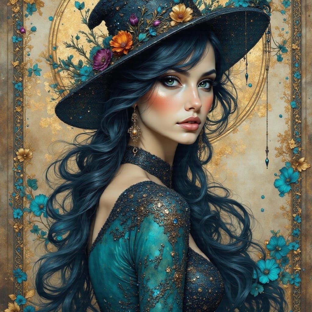 Women in green and teal