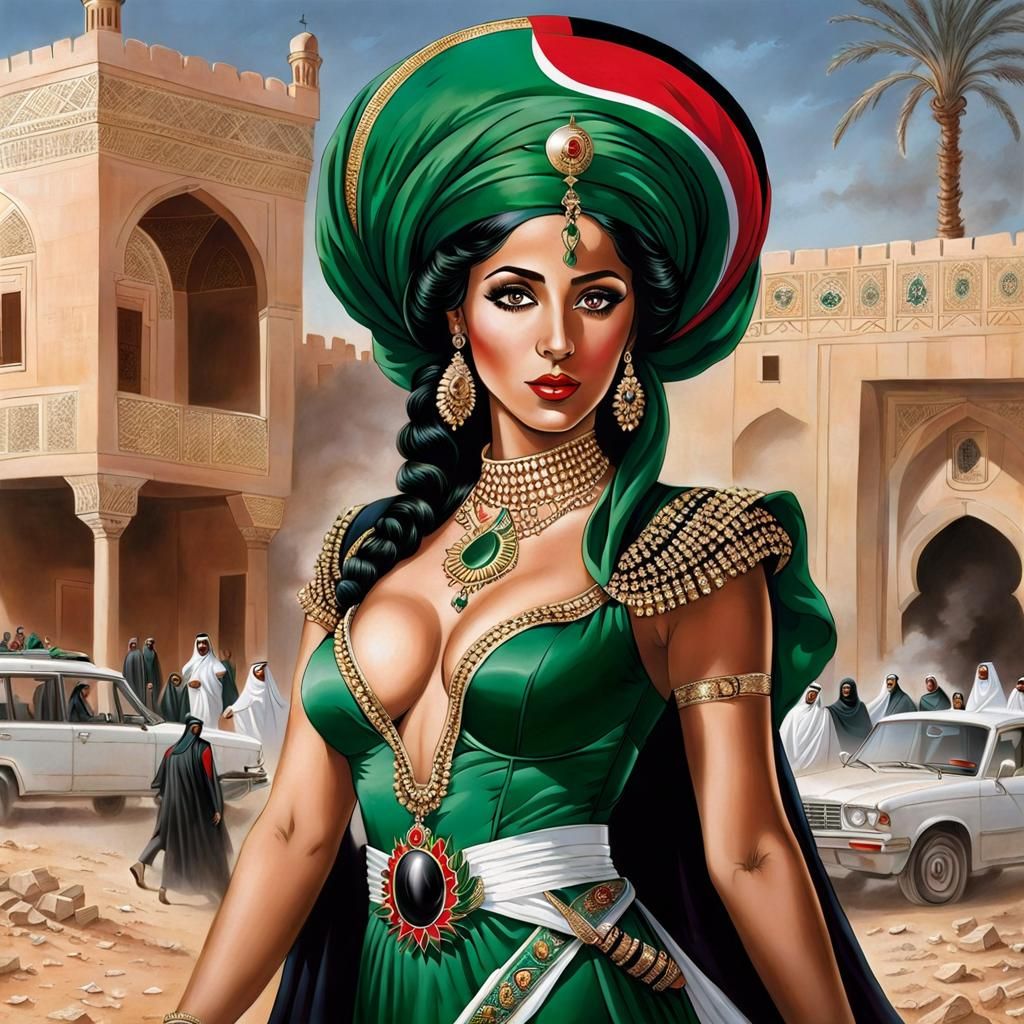 Libya as a Woman