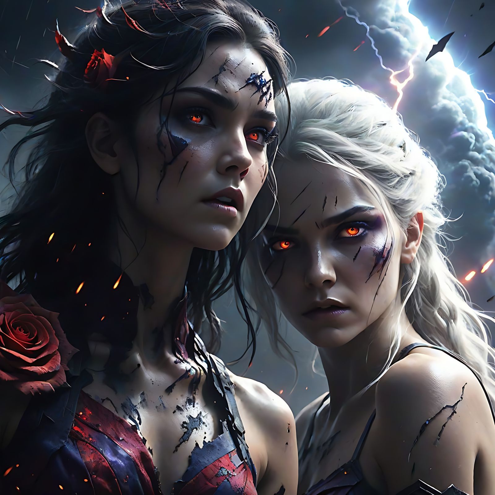 Cosmic Hero Unleashes Destructive Power