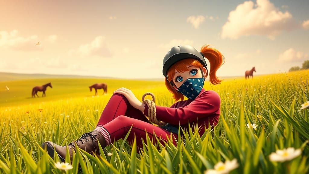 Serenely Bound in Summer Sunshine