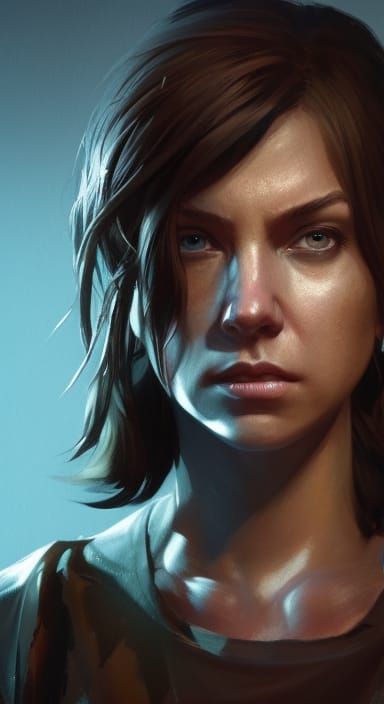 Maggie Rhee Portrait in Craig Mullins Style