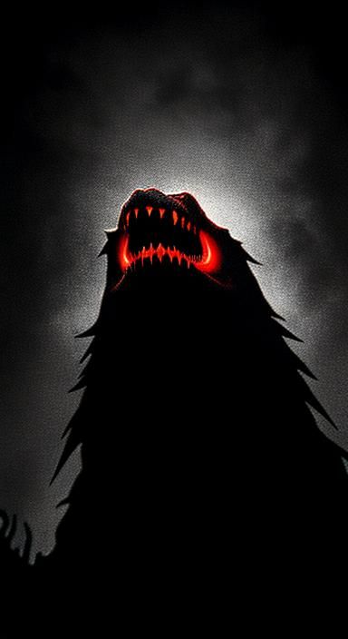 Surreal Mouth Close-Up in Dark, High-Contrast Style